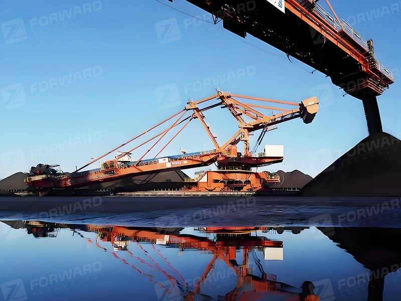 Unmanned-stacker-reclaimer-system